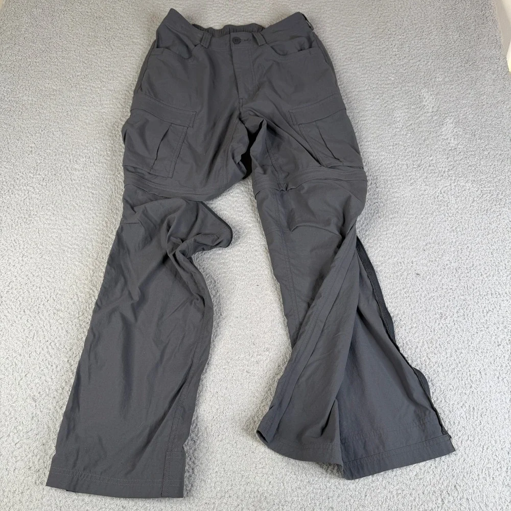 Columbia Convertible Pants Mens 32x32 Silver Ridge Cargo Hiking Zip Off 202030